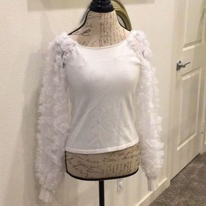 NWT Marc jones New York white blouse